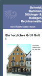 Mobile Screenshot of anwalt-kulmbach.de